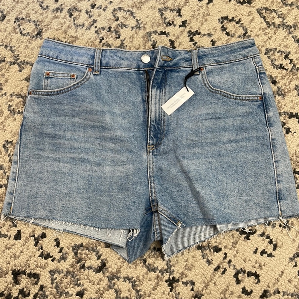 NWT topshop moto mom shorts